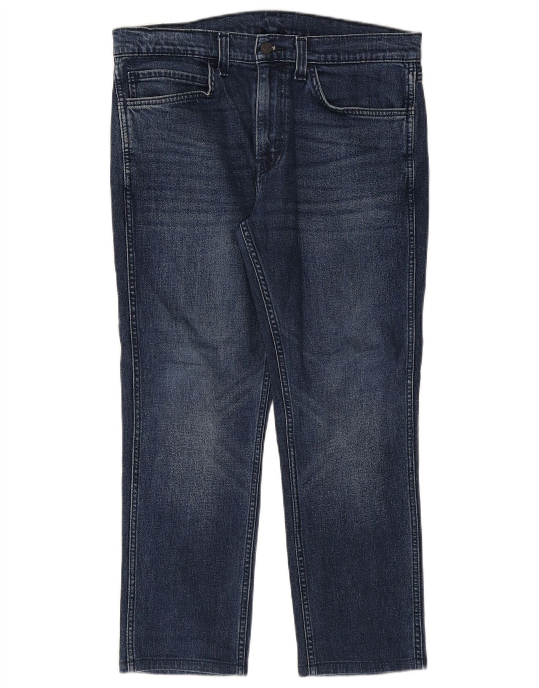 Levi's Dame 511 Slim Jeans W34 L25 Marineblå Bomuld