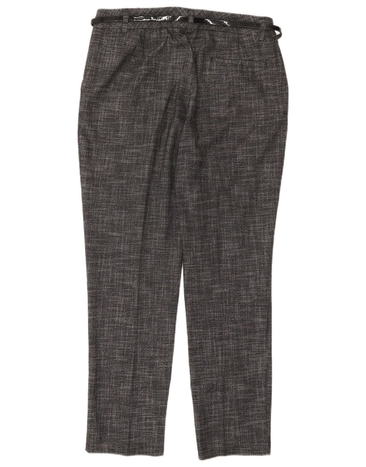 MONSOON Kvinder korte fritidsbukser UK 10 Small W27 L28 Grå Flecked