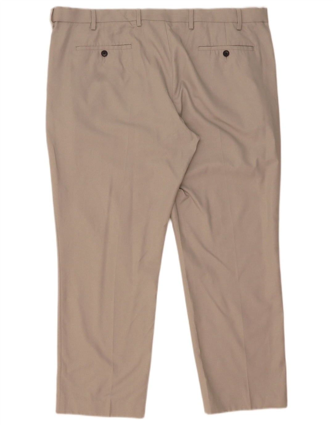 Marks & Spencer Herre Regular Fit Chinobukser W42 L28 Grå polyester