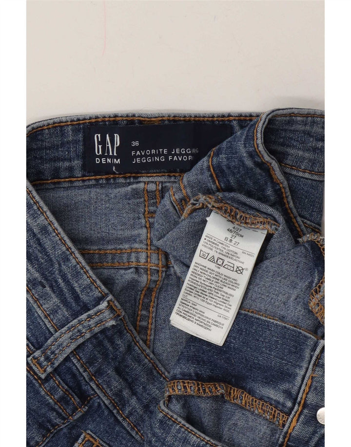 Gap Dame Jegging Jeans W36 L26 Blå Bomuld