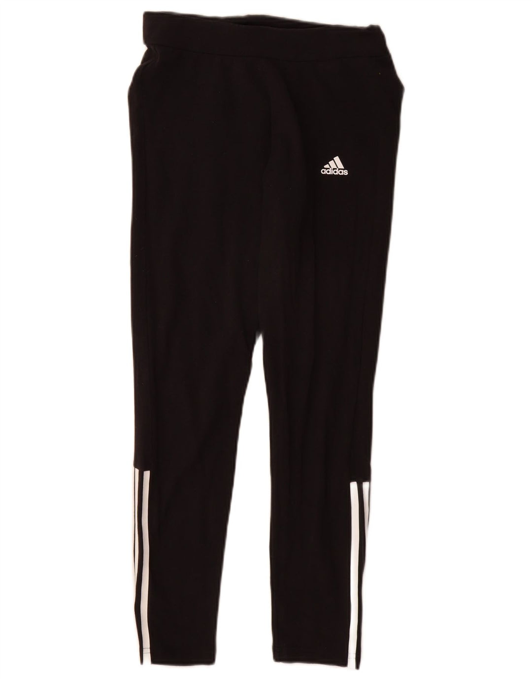 Adidas Dame Leggings UK 8/10 Small Black Bomuld