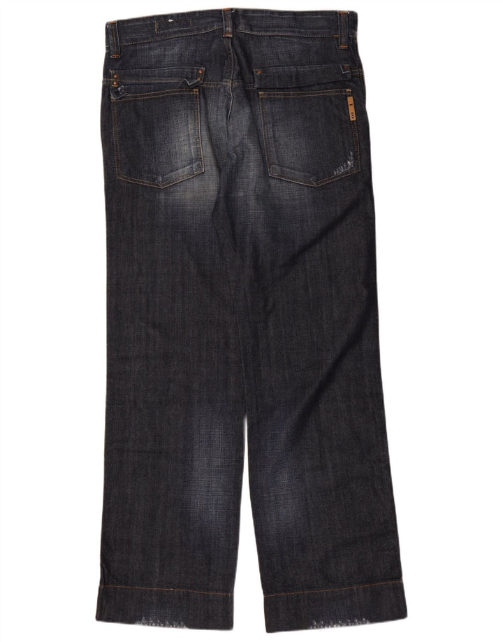 Gas Herre løse jeans W34 L34 Marineblå bomuld