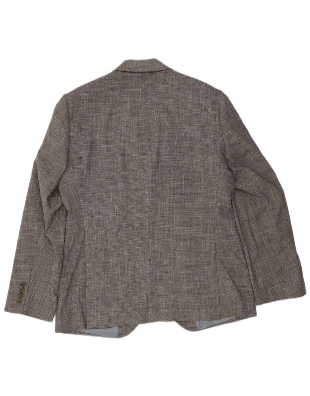 Marks & Spencer Herre Tailored Fit Blazer Jacket UK 40 Medium Grey Check