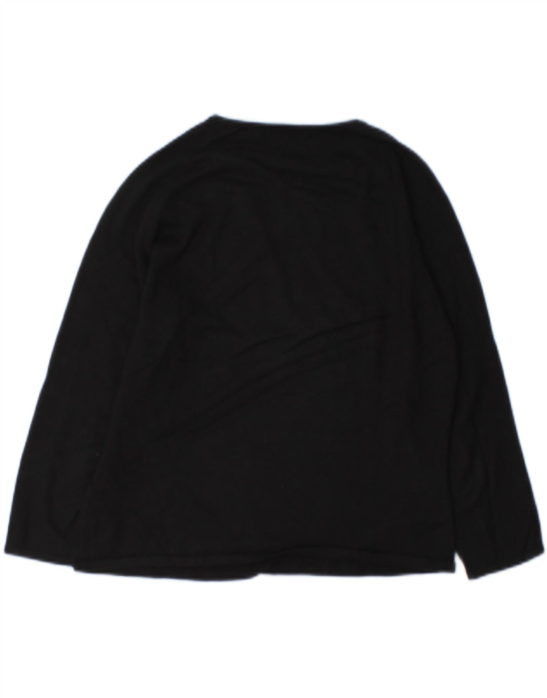 Marks & Spencer Dame Crop Boat Neck Jumper Sweater UK 14 Medium Black