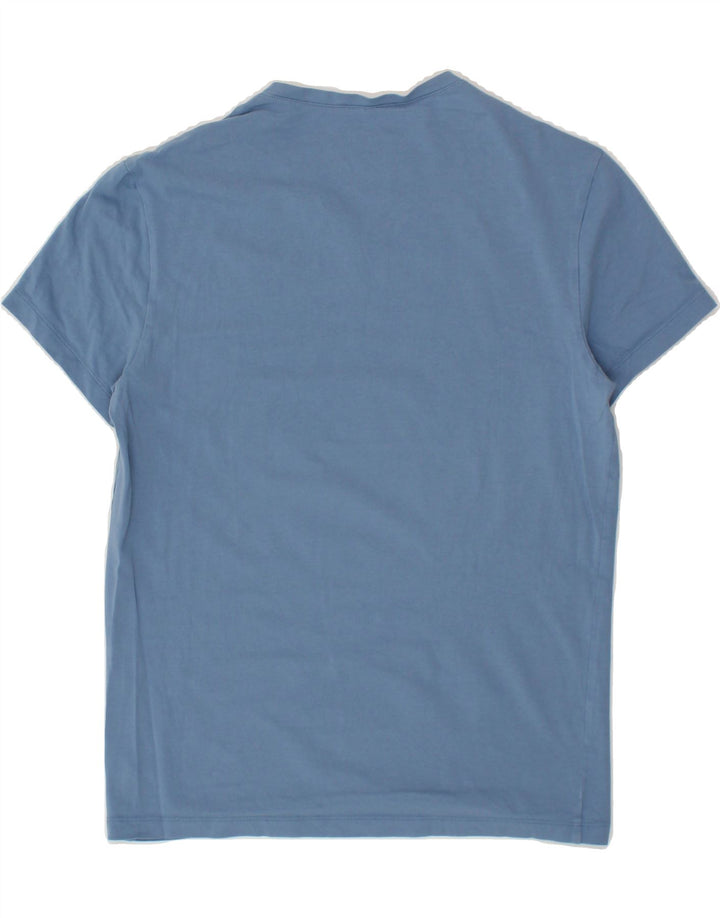 CALVIN KLEIN JEANS Womens Graphic T-Shirt Top UK 12 Medium Blue Vintage Calvin Klein Jeans and Second-Hand Calvin Klein Jeans from Messina Hembry 