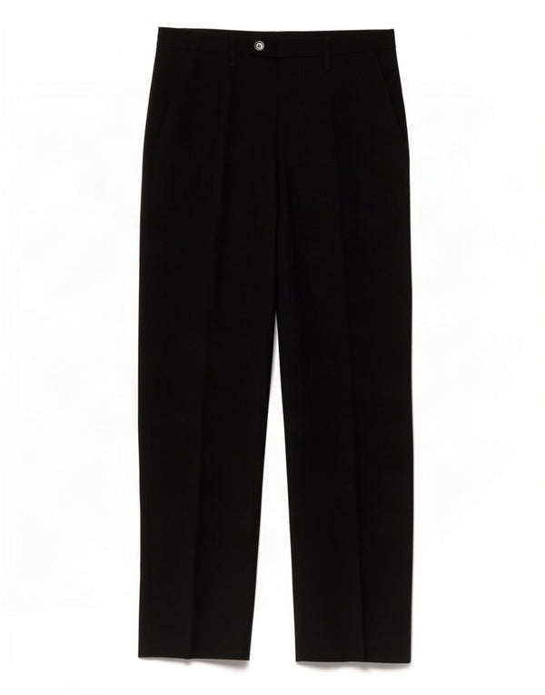 Zara Straight Chino Bukser EU 38 Small W30 L33 Sort Polyester