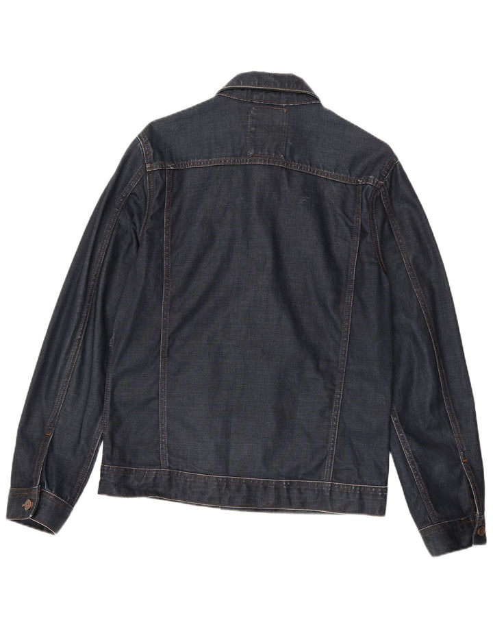 Jules Herre Denim Jacket UK 40 Large Navy Blue