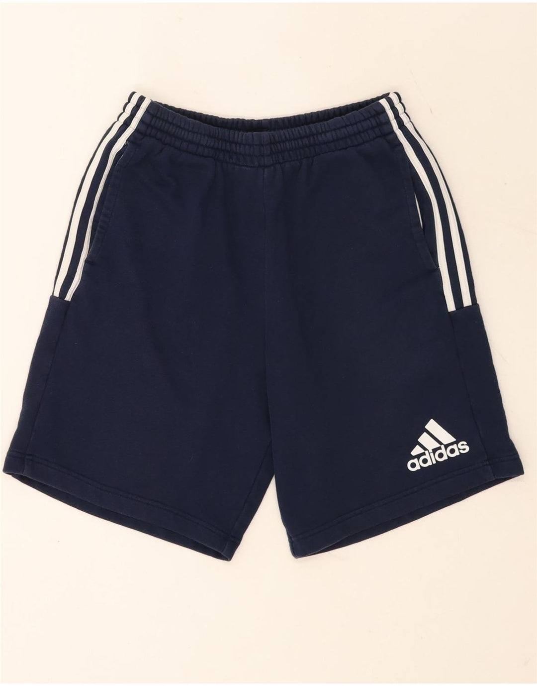 Adidas Herre Sportshorts Medium Navyblå Bomuld