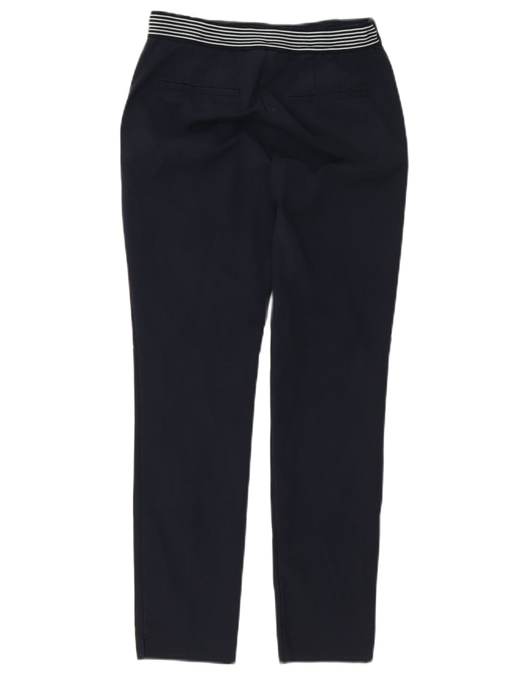 Zara Dame Slim Chino Bukser Small W26 L26 Navy Blue