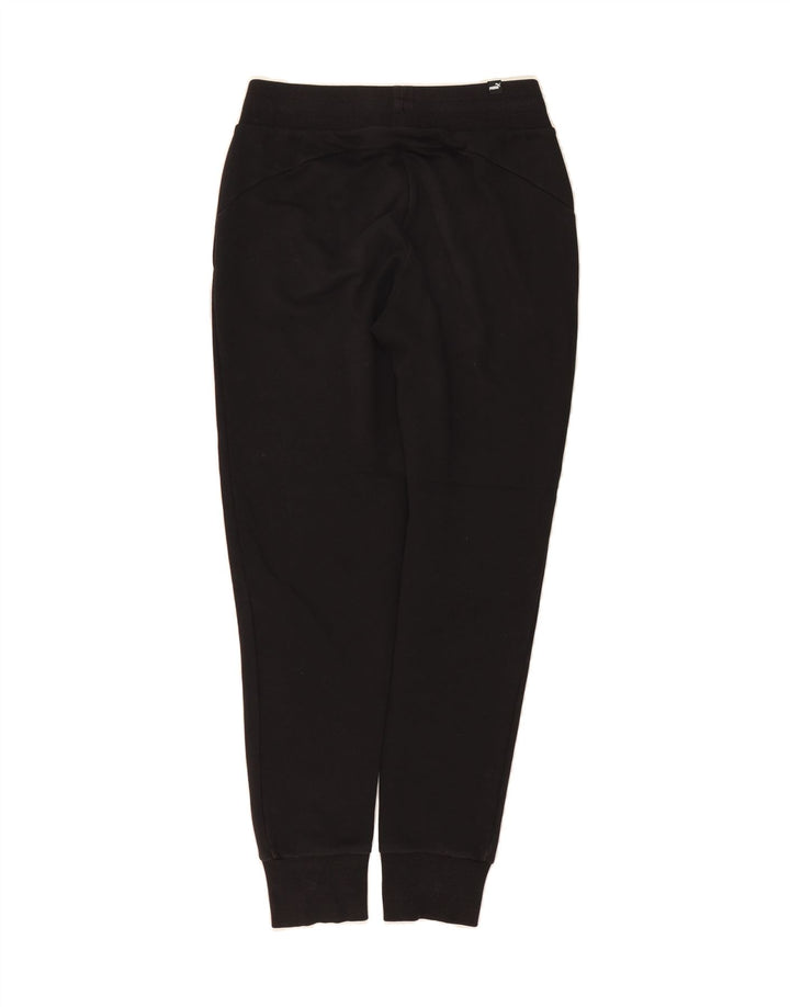 PUMA Mens Graphic Tracksuit Trousers Joggers Small  Black Cotton Vintage Puma and Second-Hand Puma from Messina Hembry 