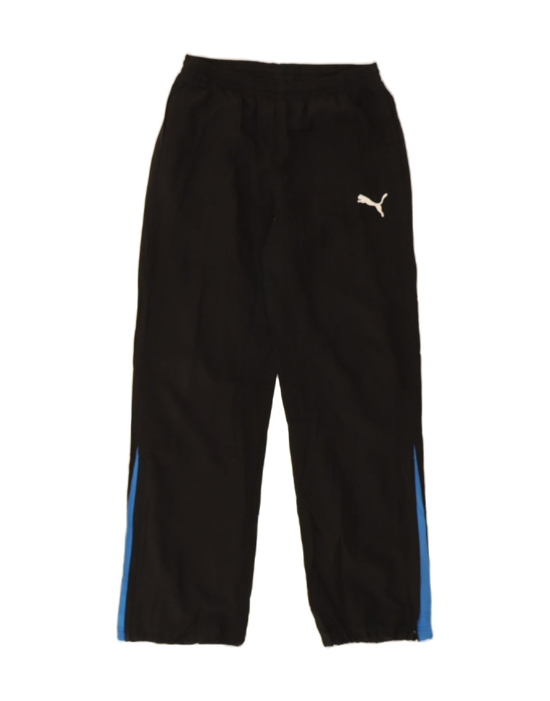 PUMA Mens Tracksuit Trousers Medium Black Colourblock Polyester Vintage Puma and Second-Hand Puma from Messina Hembry 