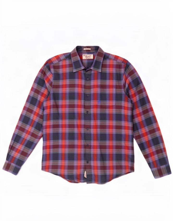Penguin Heritage Slim Fit Skjorte Medium Flerfarvet Ternet