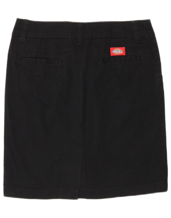 Dickies lige nederdel til kvinder US 5 Small W28 Sort bomuld