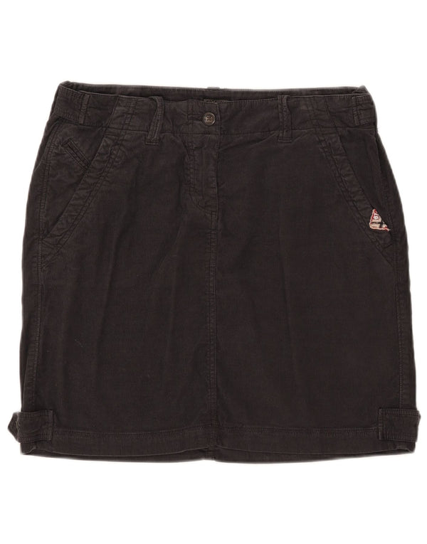 NAPAPIJRI Womens Geographic Corduroy Nederdel IT 44 Medium W32 Sort Bomuld