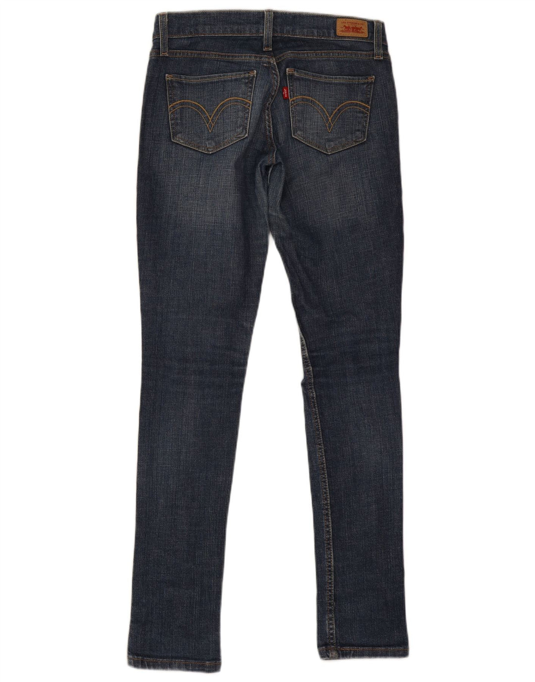 Levi's Dame 524 Too Superlow Skinny Jeans W28 L32 Blå