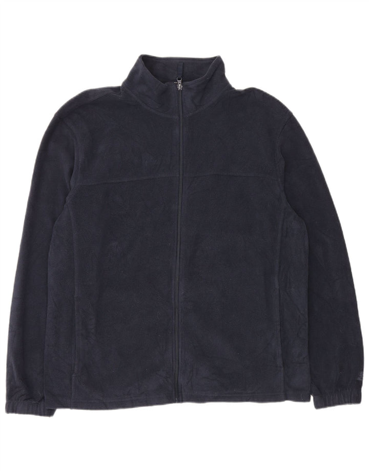 G-Star Herre fleecejakke UK 40 Large Navy Blue Polyester