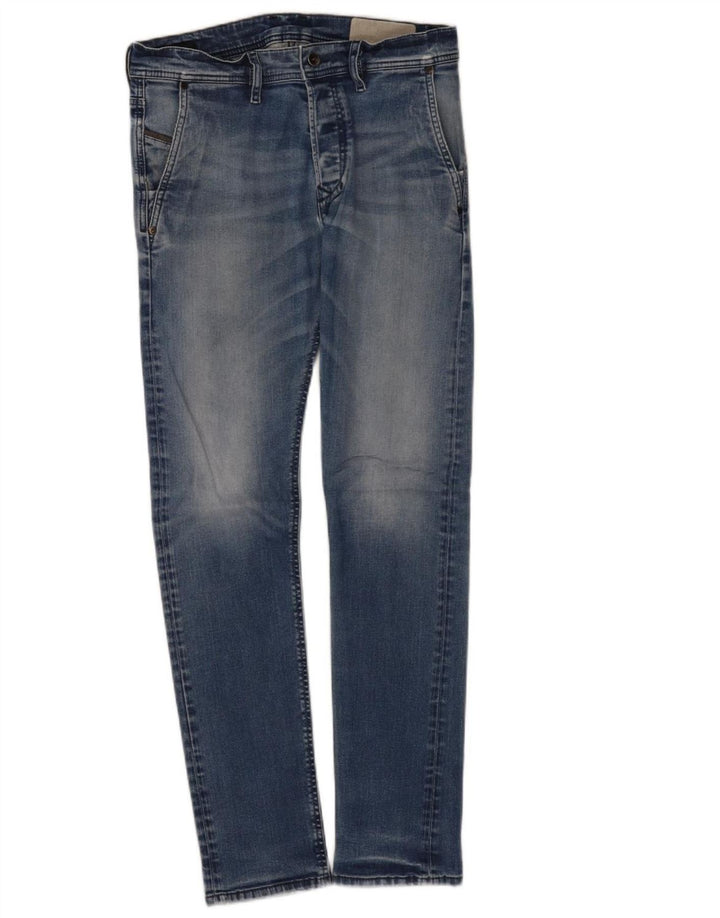 Diesel Herre Slim Jeans W29 L31 Blå Bomuld