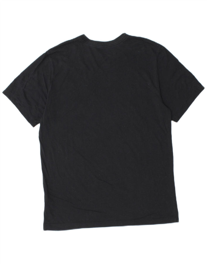 Nike Herre Athletic Cut Grafisk T-Shirt Top Medium Sort