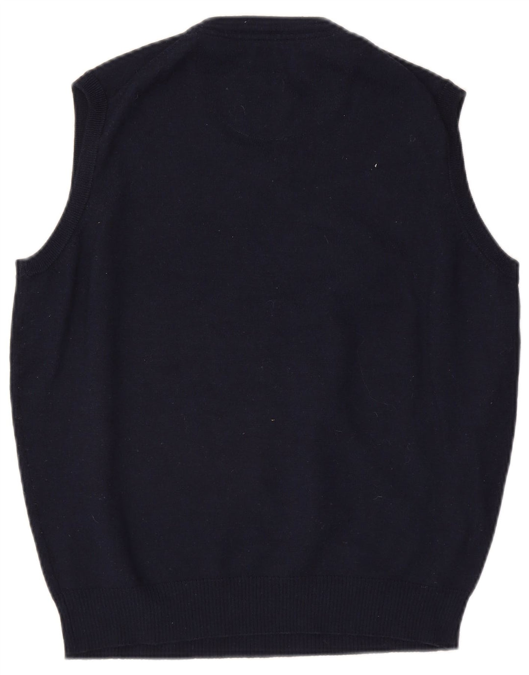 A.W.DUNMORE Mens Vest Tank Top IT 56 XL Navy Blue Wool