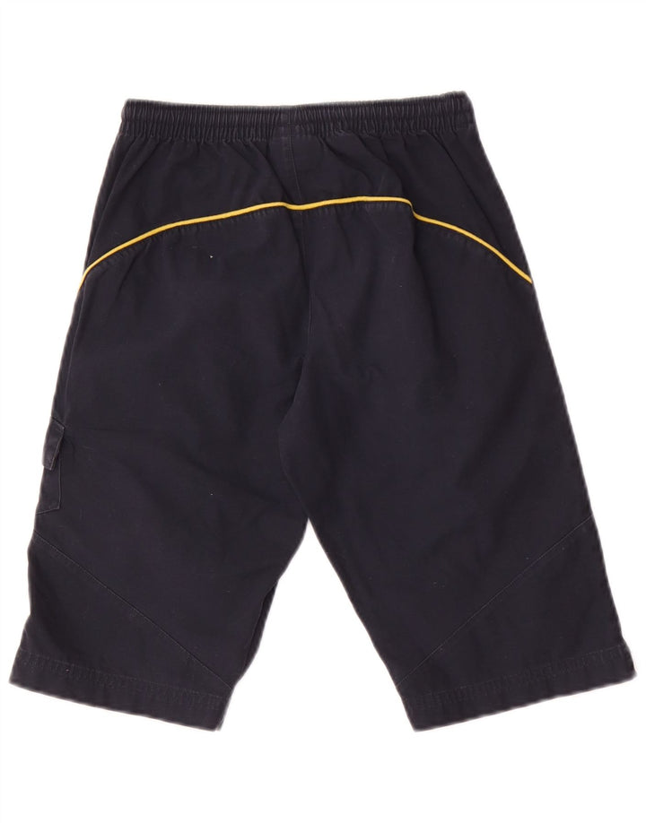 Adidas drenge cargo shorts 9-10 år W24 marineblå bomuld