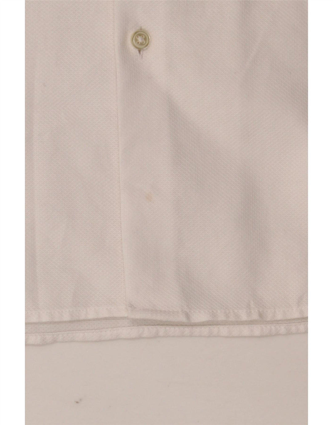 ZARA Kortærmet Slim Fit-skjorte til mænd mellem hvid