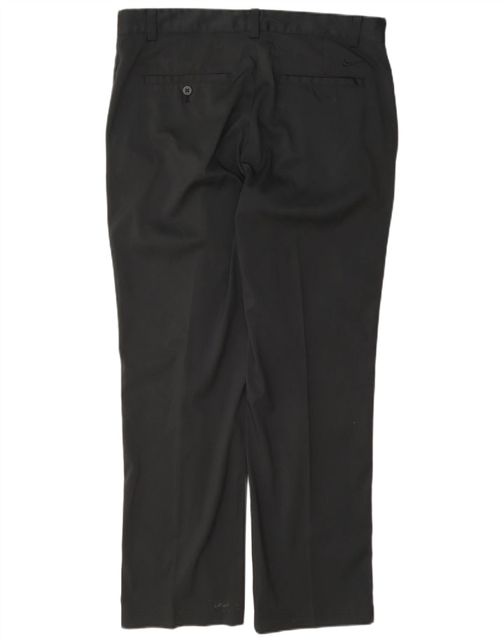 Nike Herre Golf Straight Chino Bukser W32 L30 Sort Polyester