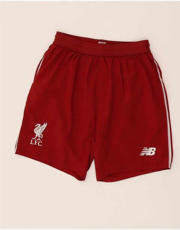 NEW BALANCE Drenge Liverpool grafiske sportsshorts 12-13 år XL Burgundy