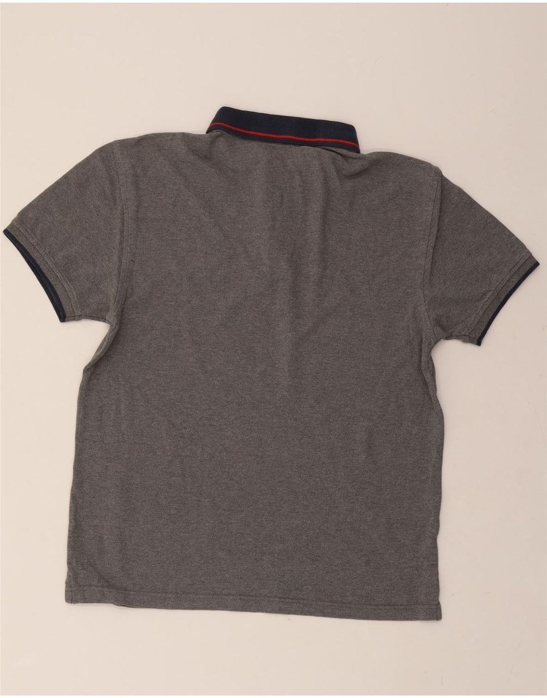 LEVI'S Mens Polo Shirt Medium Grey Vintage Levi's and Second-Hand Levi's from Messina Hembry 
