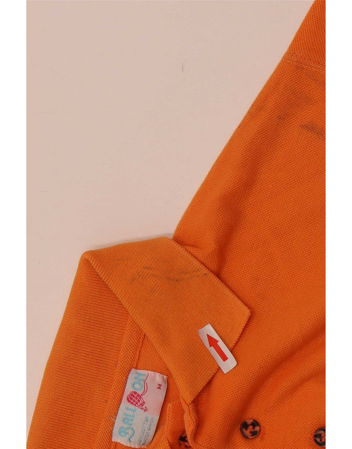 Ball On Herre Polo Shirt Medium Orange Bomuld