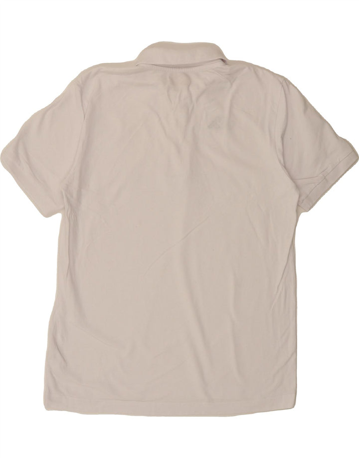 KAPPA Mens Polo Shirt XL White Cotton Classic Vintage Kappa and Second-Hand Kappa from Messina Hembry 