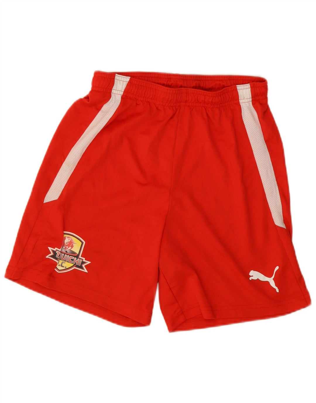 Puma Boys Sports Shorts 15-16 år Rød Colourblock