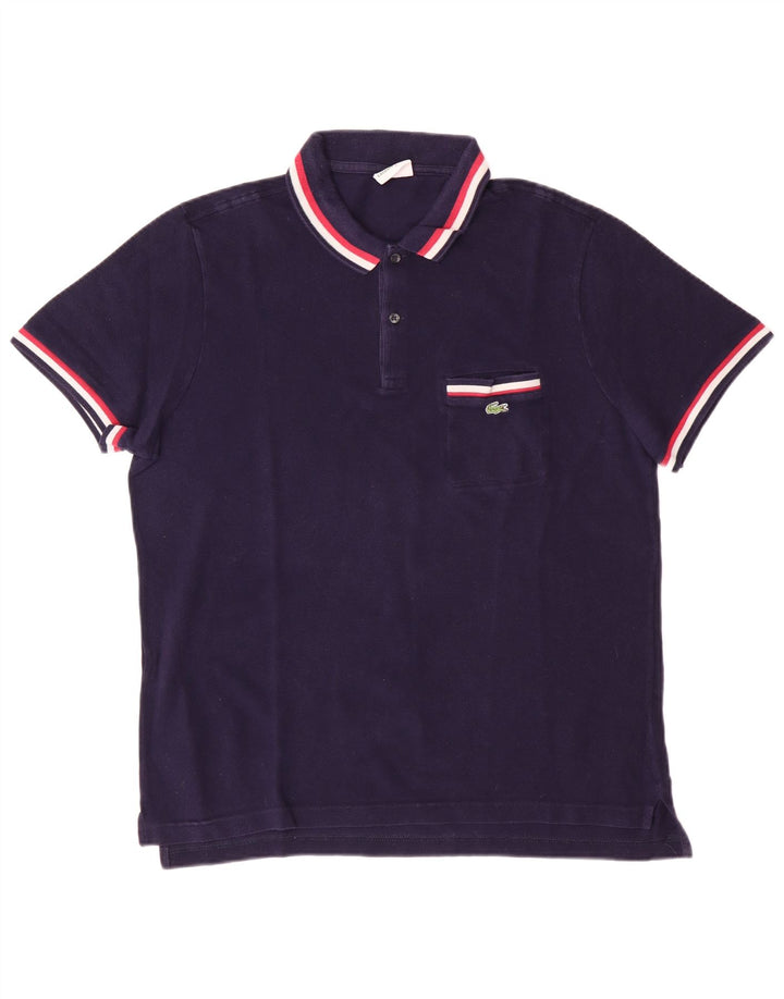 Lacoste herre poloskjorte str. 6 XL Lilla bomuld