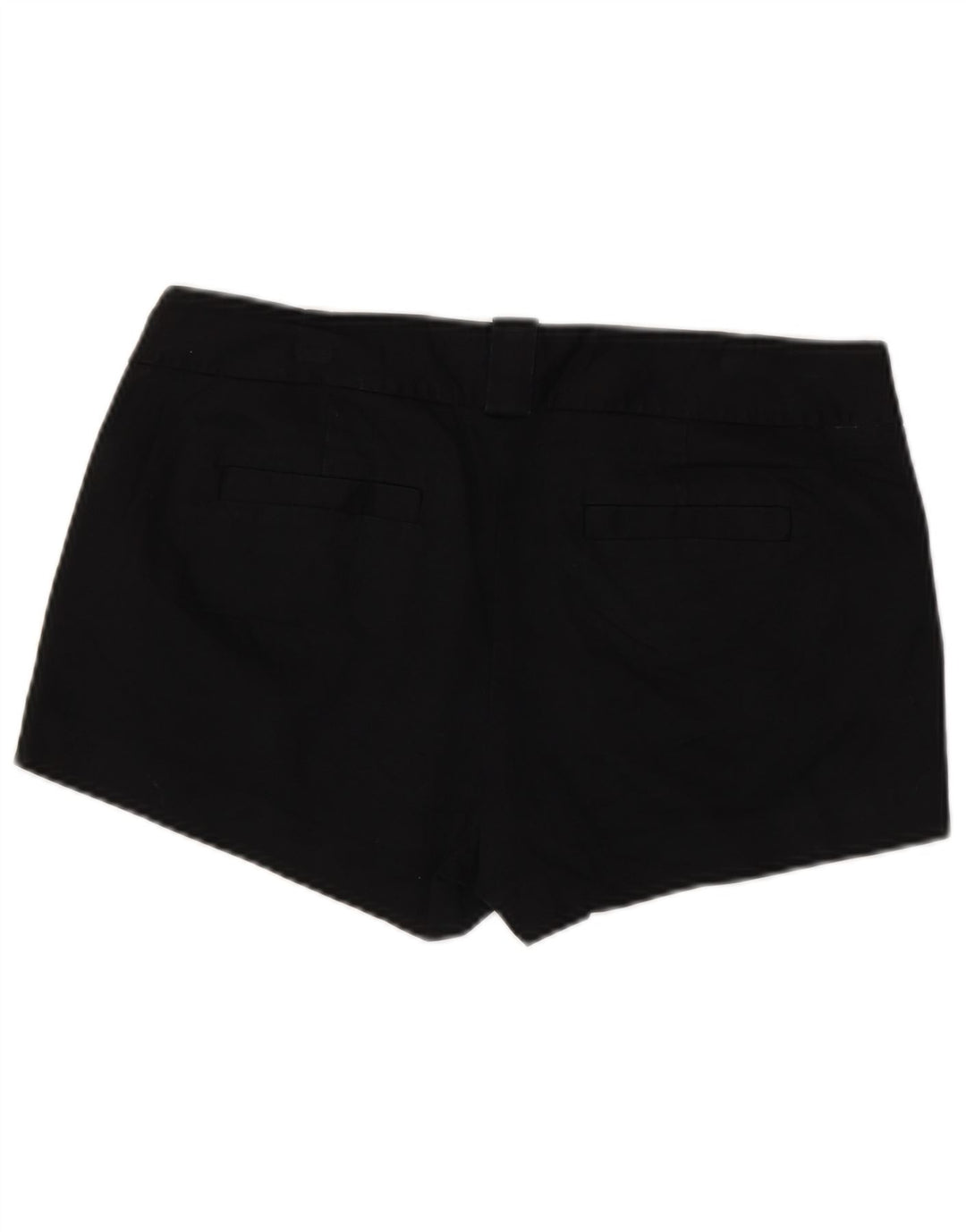 J. CREW Chino Shorts til kvinder US 10 Large W34 Black Bomuld