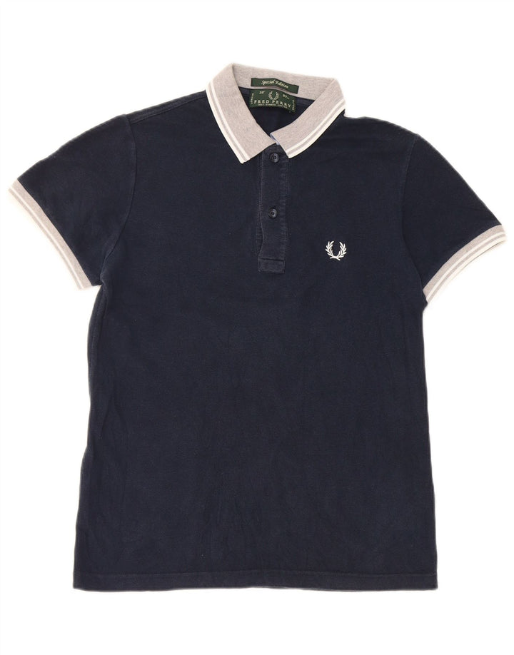 Fred Perry Herre poloskjorte lille marineblå bomuld