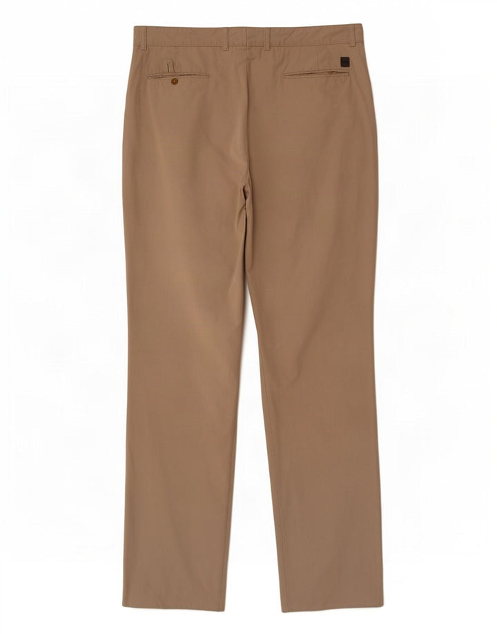 Hugo Boss Straight Suit Bukser til mænd W36 L33 Beige