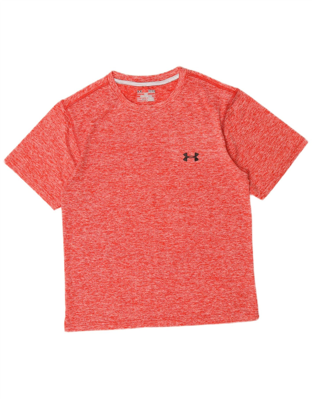 Under Armour Herre T-Shirt Top Medium Rød Flecked