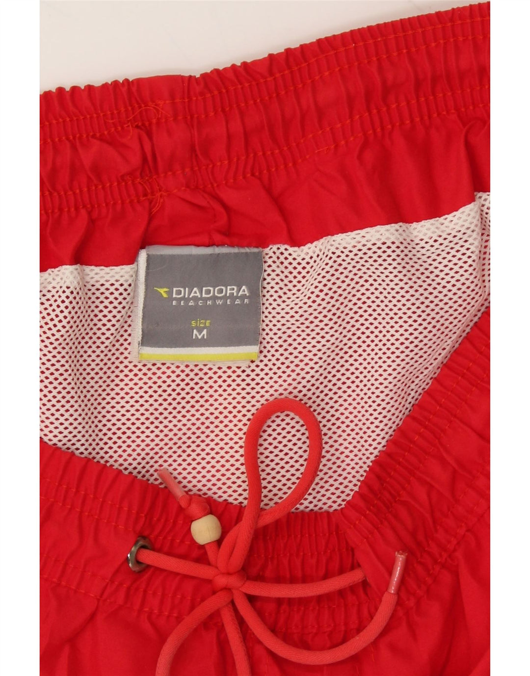 DIADORA Mens Swimming Shorts Medium  Red Vintage Diadora and Second-Hand Diadora from Messina Hembry 