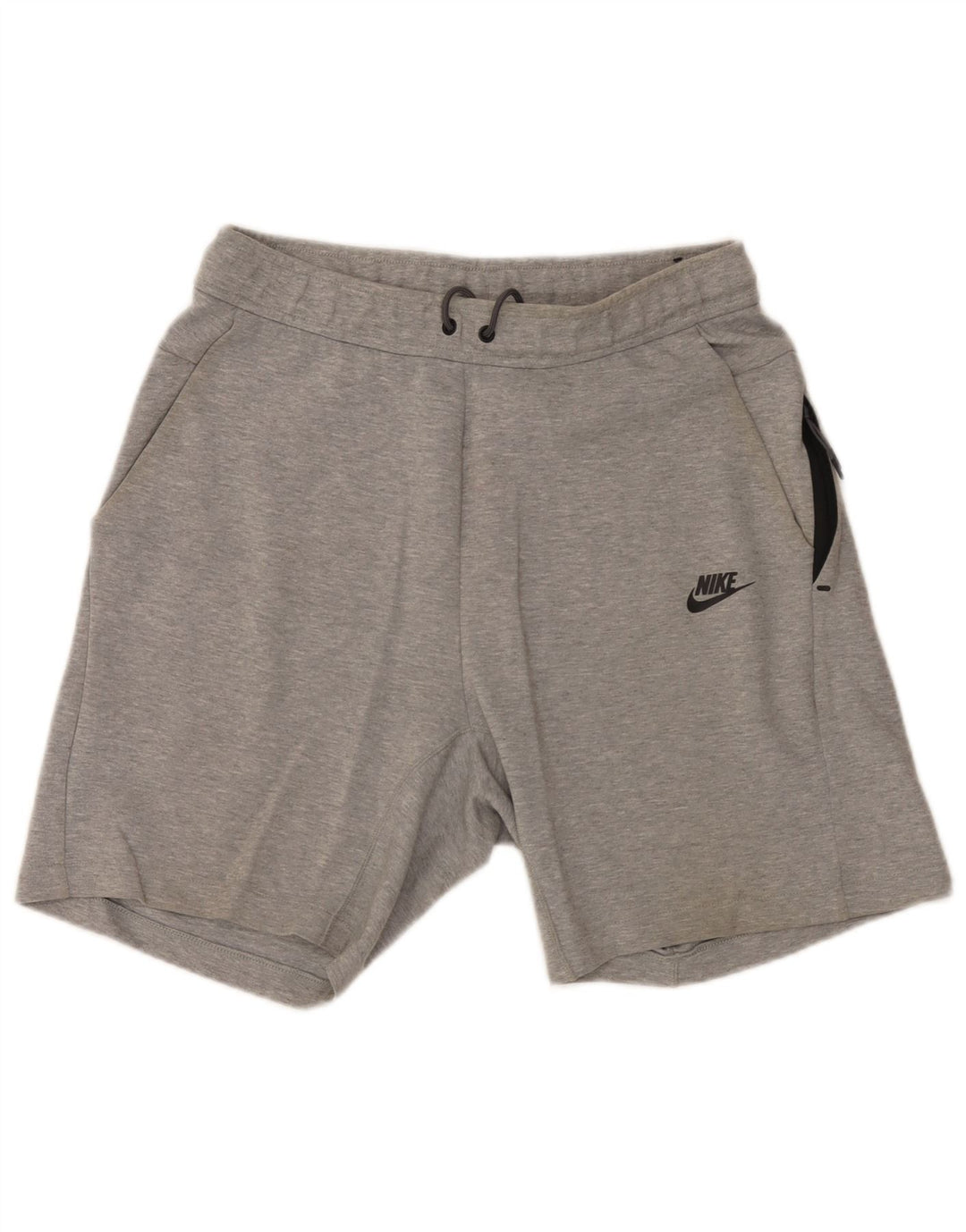 Nike Sportshorts til mænd, mellemgrå flækket bomuld