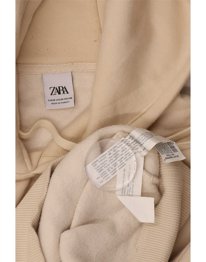 Zara Herre hættetrøje Jumper Medium Beige Bomuld