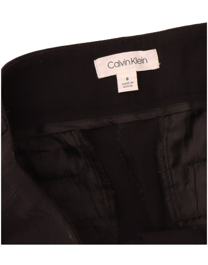 Calvin Klein Dame Bootcut Casual Bukser US 8 Medium W28 L32 Sort