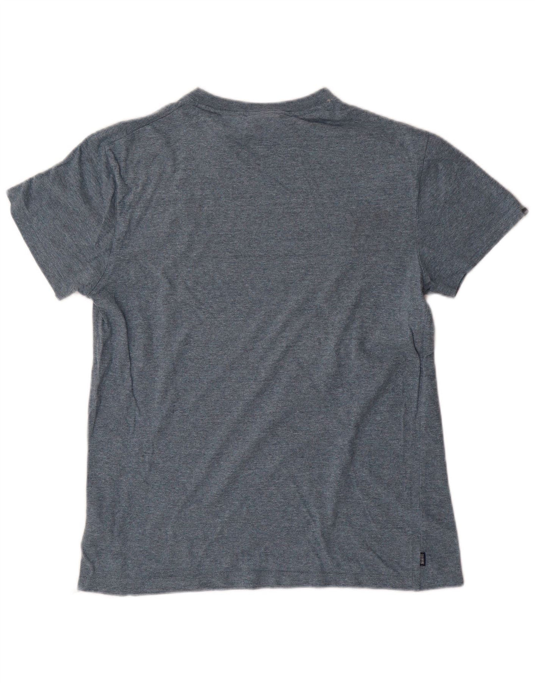 Superdry T-shirt top mellemblå bomuld