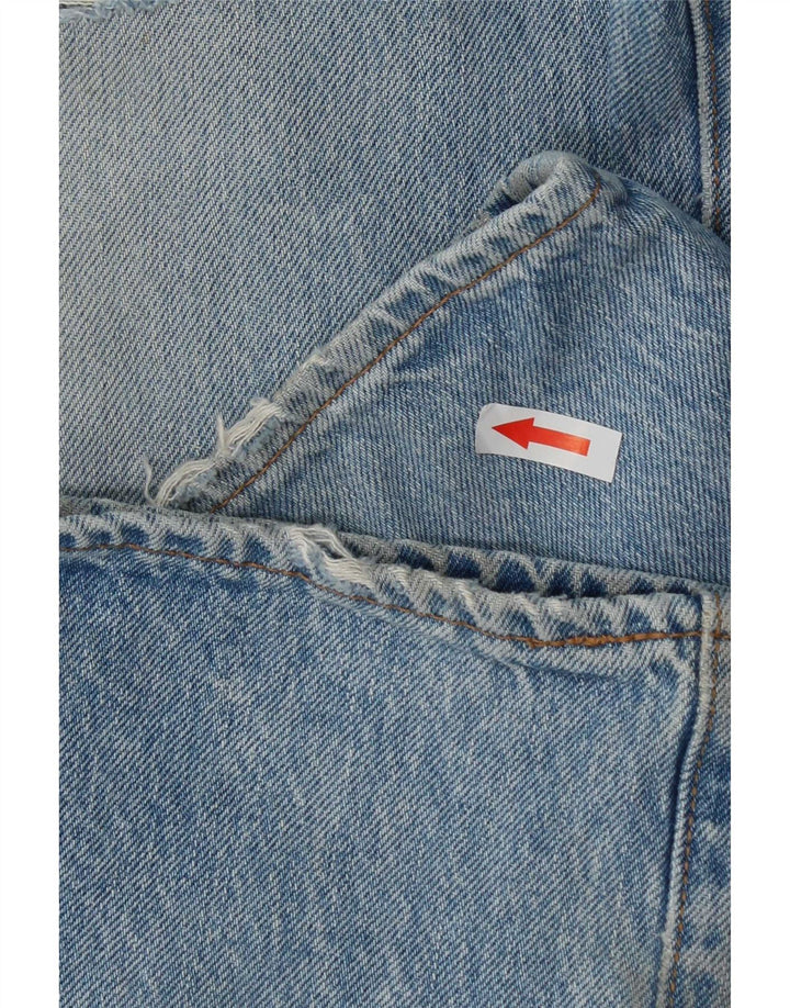 Levi's Men Distressed Slim Jeans W36 L34 Blå Bomuld