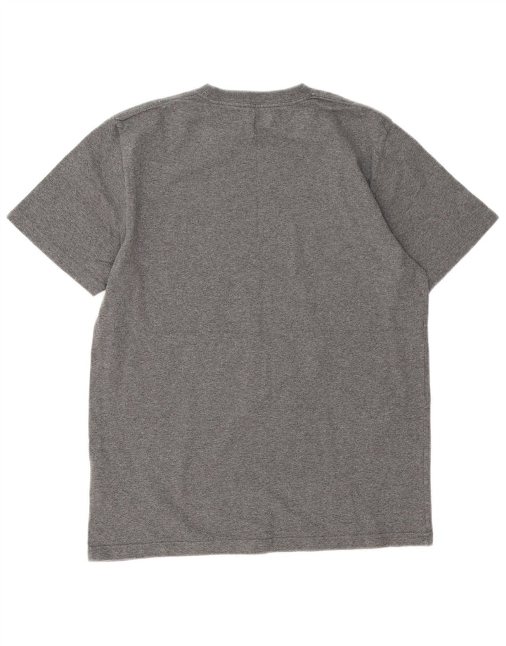 Carhartt Herre grafisk T-shirt Top mellemgrå bomuld