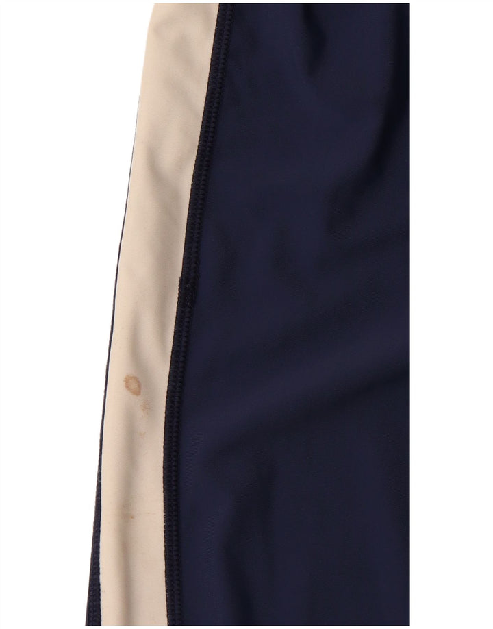ASICS Womens Tracksuit Trousers UK 14 Medium  Navy Blue Polyamide Sports