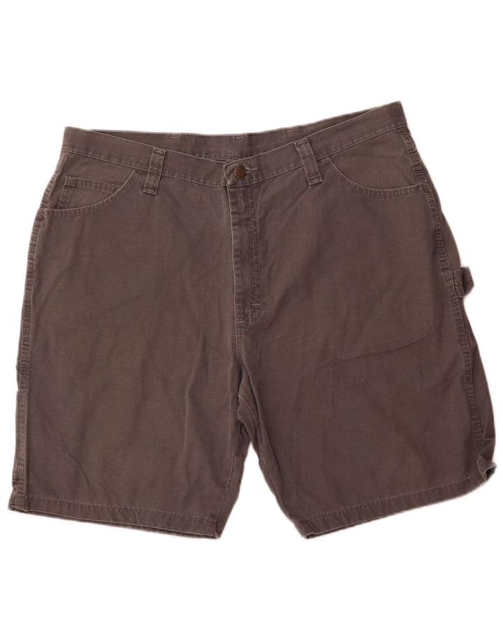 WRANGLER Herre Cargo Shorts W38 XL Grå Bomuld