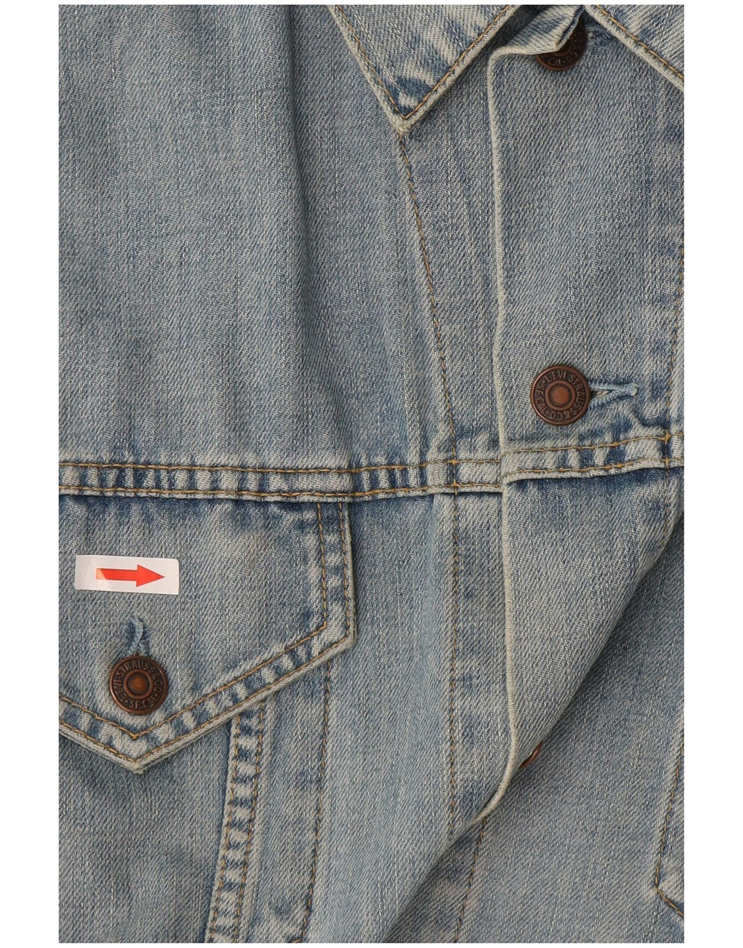 Levi's Herre denimjakke UK 40 Large Blue