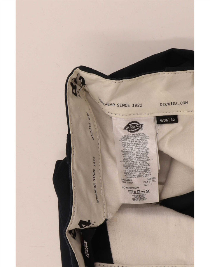 Dickies Straight Chino-bukser til mænd W31 L32 Marineblå polyester