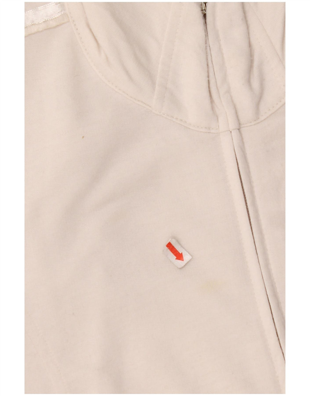 CHAMPION Dame Easy Fit træningsdragt Topjakke UK 16 Stor hvid polyester