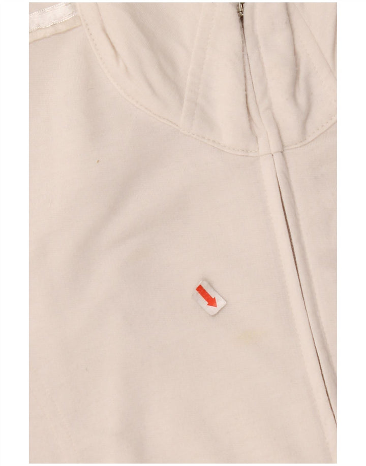 CHAMPION Dame Easy Fit træningsdragt Topjakke UK 16 Stor hvid polyester