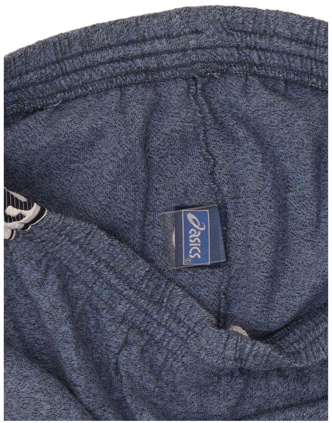 ASICS Grafiske sportsshorts til mænd XL Blå Flecked Bomuld